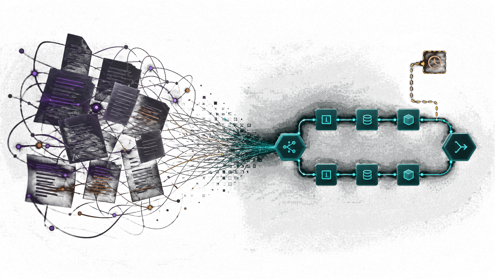 Moving from an ambiguous textual description to a formal graph